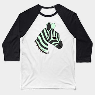 Zelda Zombie Zebra Baseball T-Shirt